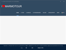 Tablet Screenshot of marmotour.com
